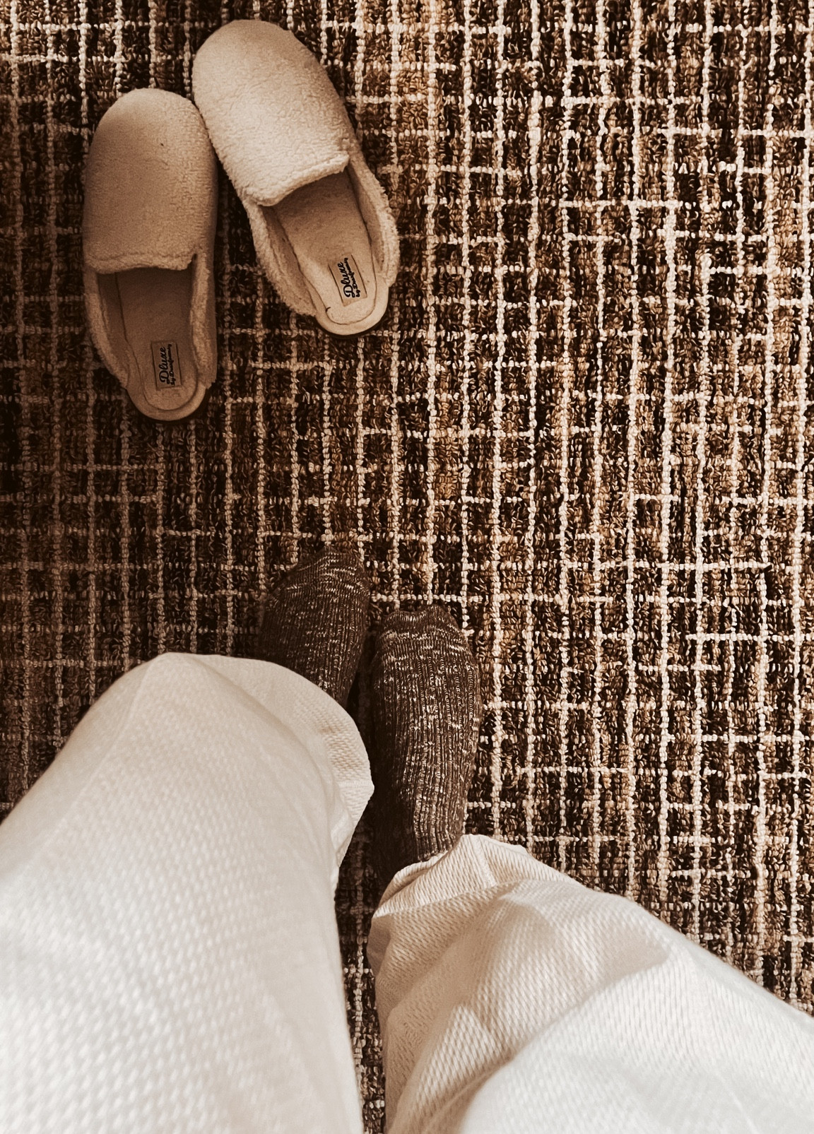 Over here looking like my new bedroom rug. I’ve seriously been living in this aerie sweatsuit (like I have multiple colors living in). 

Just here for all the cozy things these days like wool rugs, cozy slippers, and matching sweatsuits. 

#LTKSeasonal #LTKstyletip #LTKhome