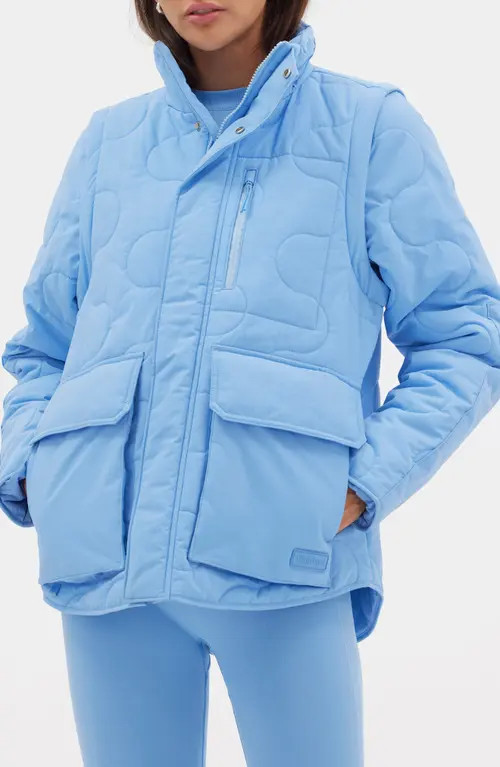 Halfdays Davis Convertible Jacket in Forget Me Not at Nordstrom, Size X-Large | Nordstrom