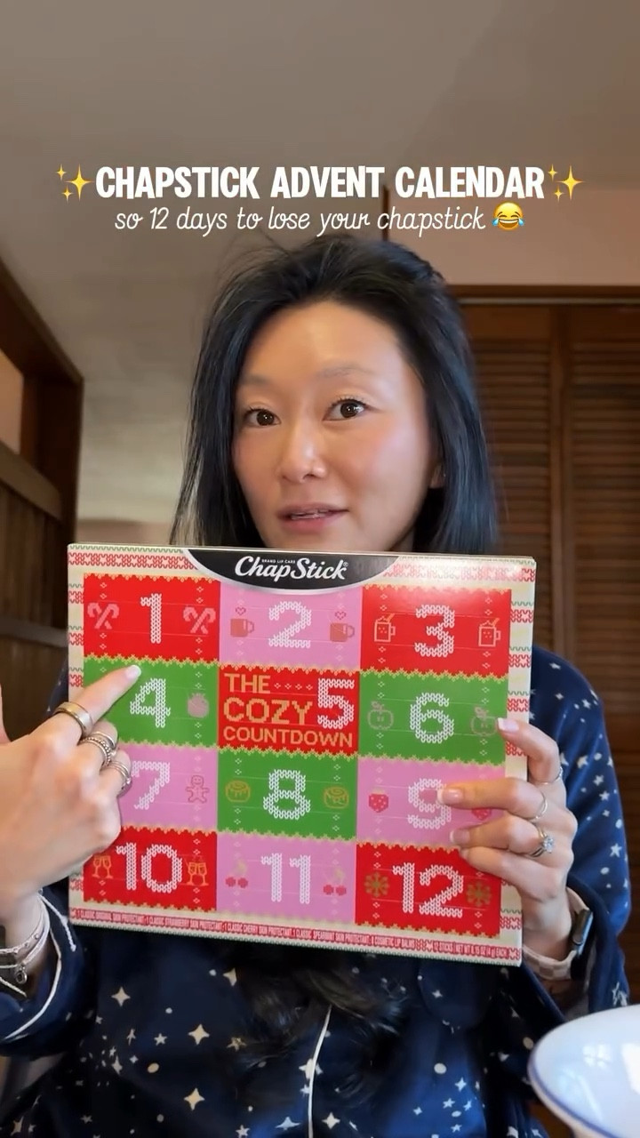 Who else likes chapstick?! The perfect advent calendar for the person who constantly loses their chapstick 🤪😝 under $20 on Amazon right now! Links in my stories. Or check my LTK.
