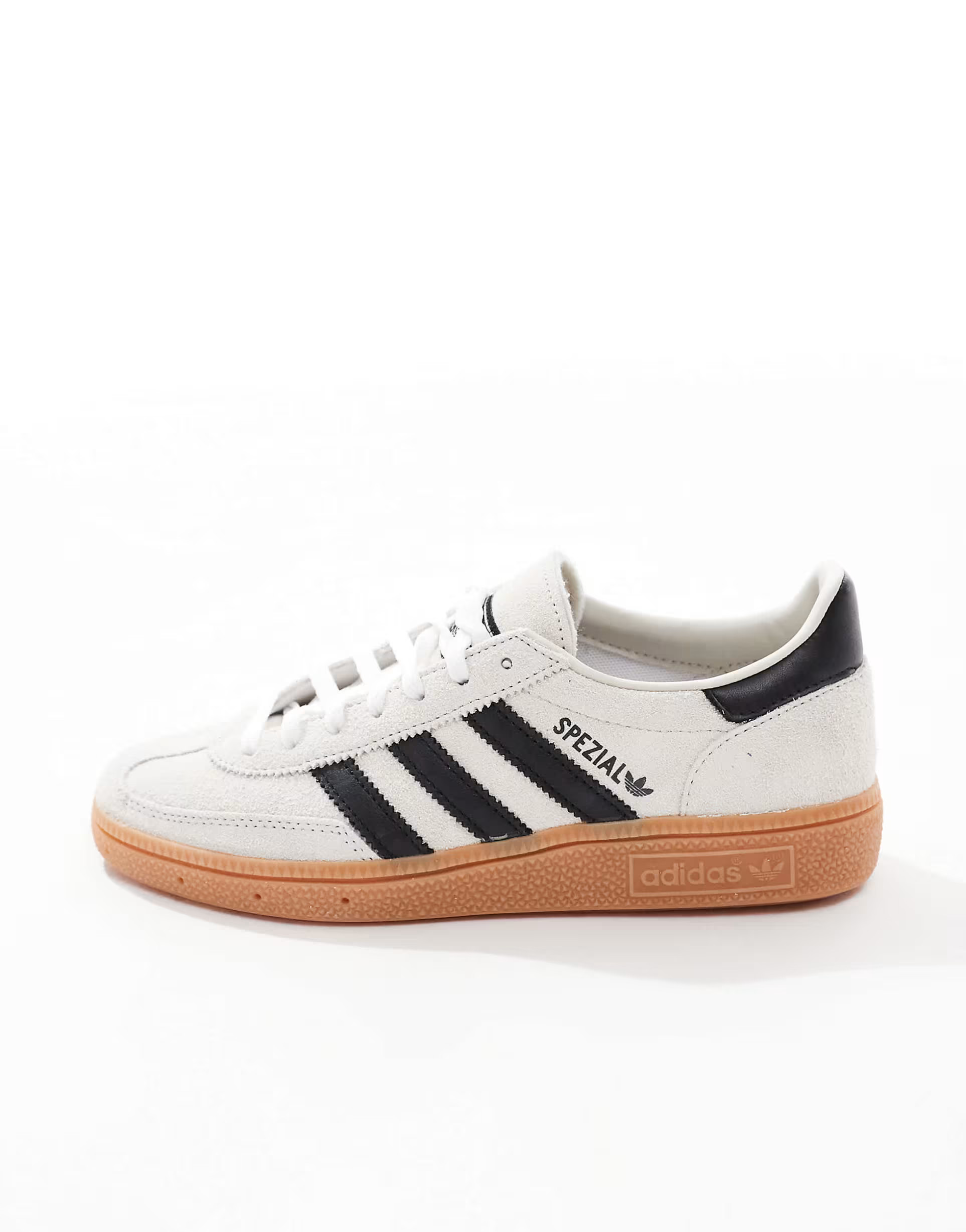 adidas Originals Handball Spezial rubber sole sneakers in cream and black | ASOS (Global)