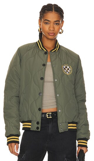 Flight Jacket in Olive | Revolve Clothing (Global)