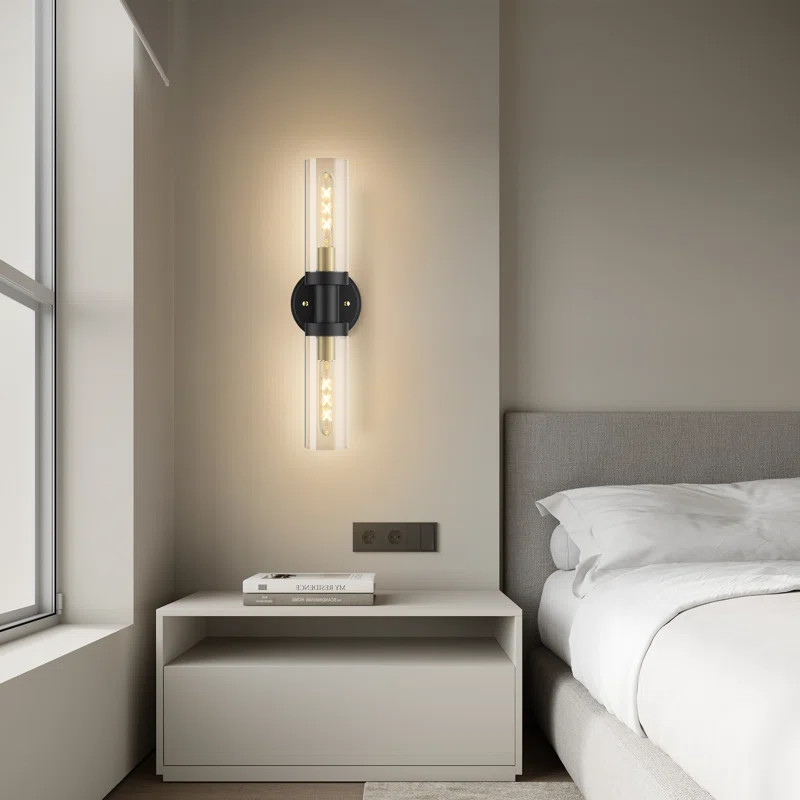 18" 2-light Dimmable Wall Sconce set of 2 | Wayfair North America