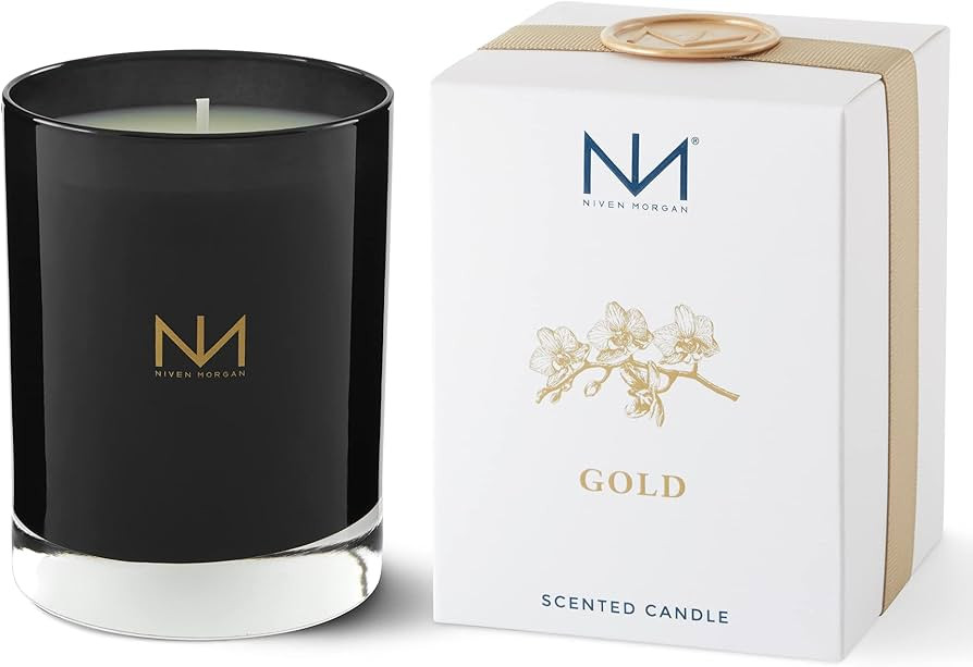 Niven Morgan, Gold Candle, 11 Ounces | Amazon (US)