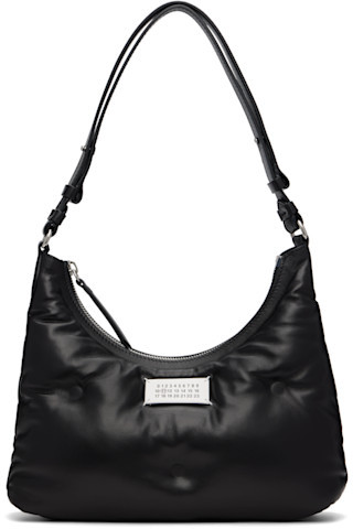 Maison Margiela - Black Glam Slam Small Bag | SSENSE