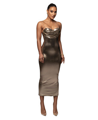 Women's Visions Of You Midi Dress | Macy's