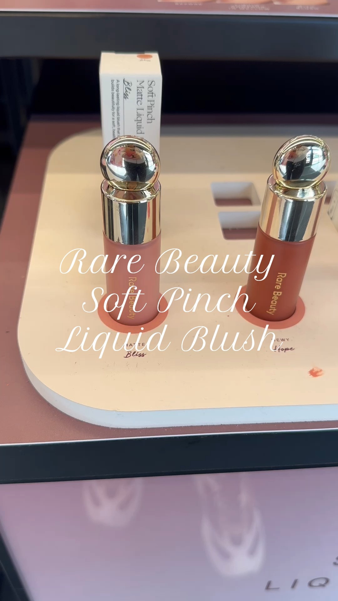 Rare Beauty Soft Pinch Liquid Blush! These colors are so pretty! I love how pigmented they are as well! 

Rare Beauty, liquid blush, soft pinch, Sephora finds, Selena Gomez, blush, pigmented make up, quality make up, viral blush, viral make up, new at Sephora, Sephora haul 

#LTKWatchNow #LTKStyleTip #LTKBeauty