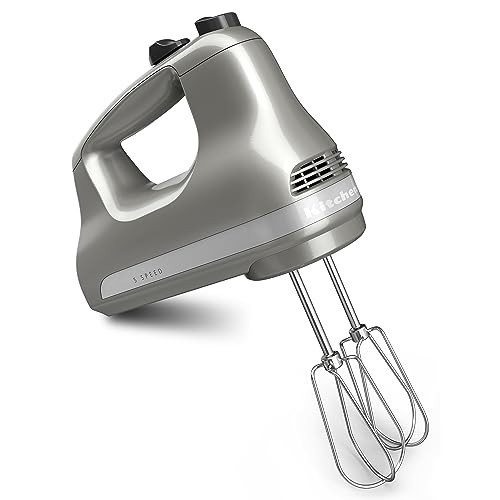 KitchenAid 5-Speed Ultra Power Hand Mixer - KHM512, Contour Silver | Amazon (US)
