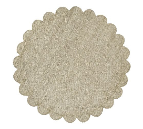 Pure Salt Parikia Handwoven Jute Round Rug | Pottery Barn (US)