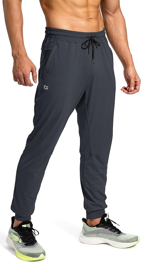 G Gradual Men's Sweatpants with Zipper Pockets Athletic Pants Traning Track Pants Joggers for Men... | Amazon (US)