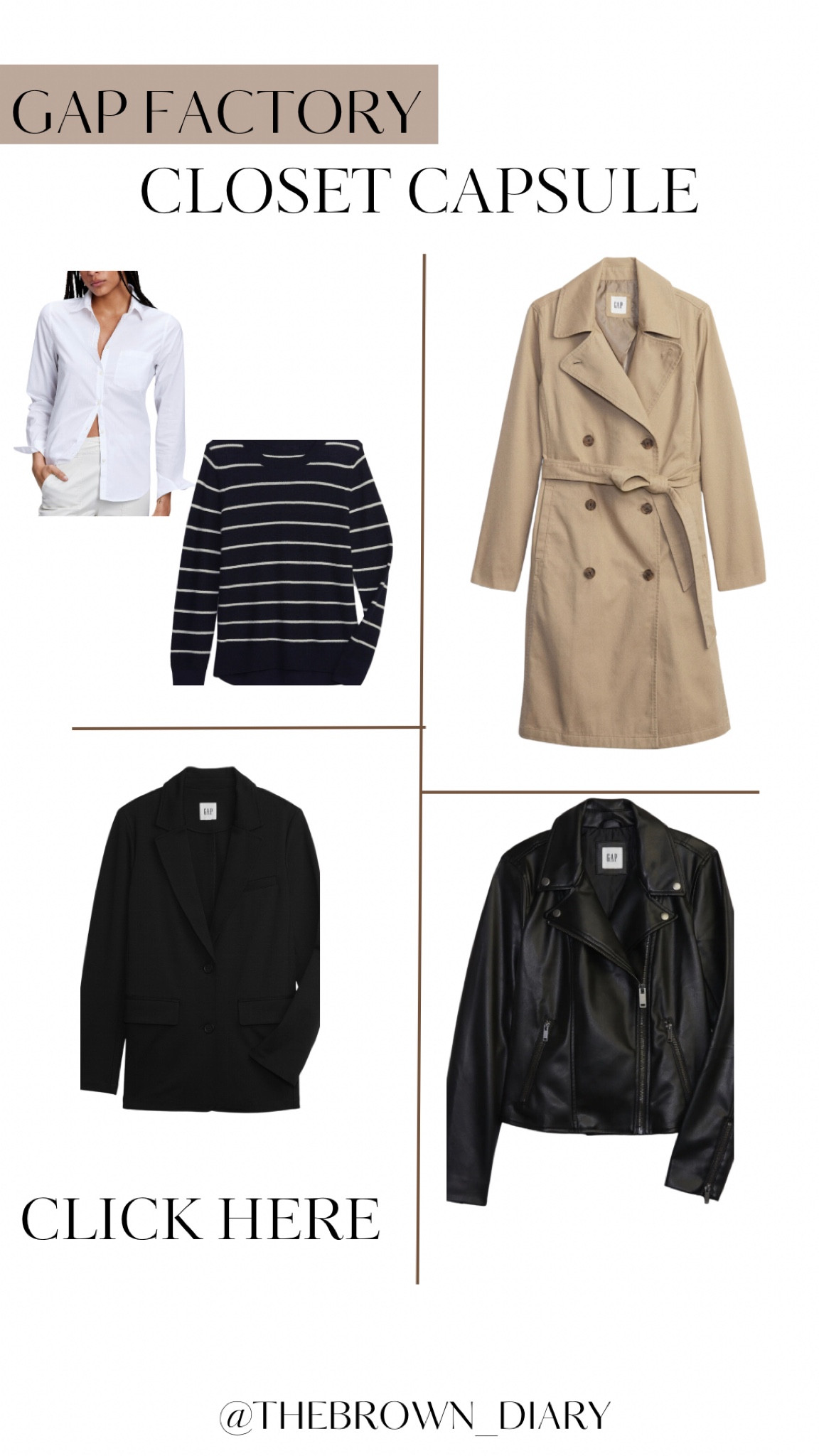 Gap Factory Friends and Family Sale 50% off everything plus extra 10% off with code: GFFRIEND
#trenchcoat #blazer #leathercoat #sweater #buttondown 

#LTKmidsize #LTKover40 #LTKsalealert