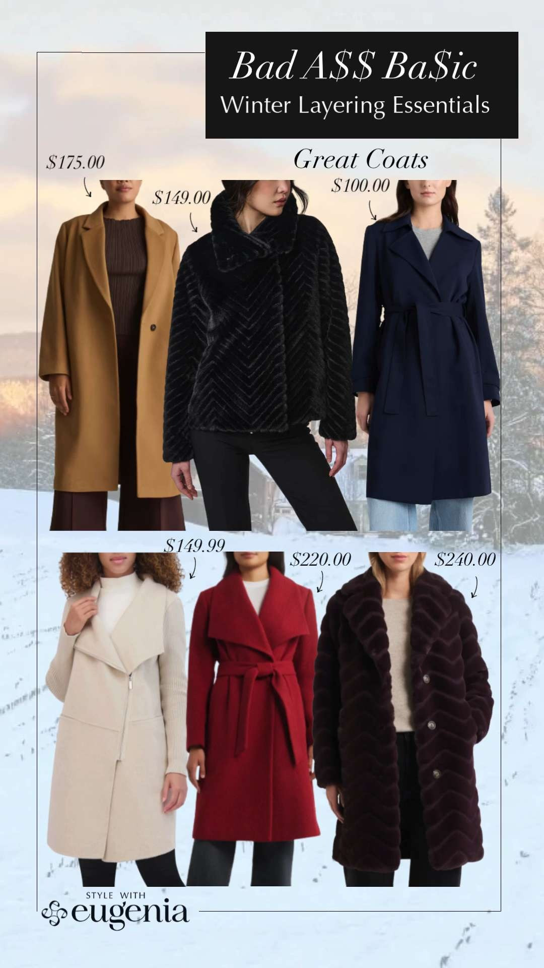 A great coat does the talking so you don’t have to. These are timeless silhouettes that instantly elevate jeans, dresses, and literally whatever you threw on underneath. Structured, cozy, and the kind of outerwear that makes strangers assume you have your life together. 

 #LTKGiftGuide #LTKHoliday #LTKootd