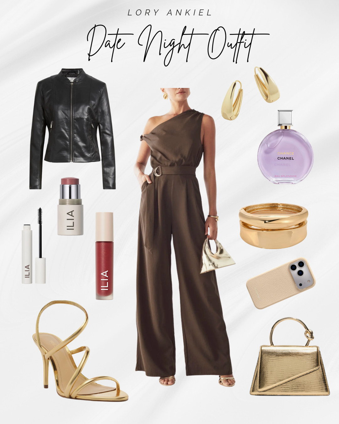 Date Night Outfit Inspiration! I love a good jumpsuit paired with heels! 

#datenight #eveningwear #weddingguest 

 #LTKgrwm #LTKootd #LTKOver40