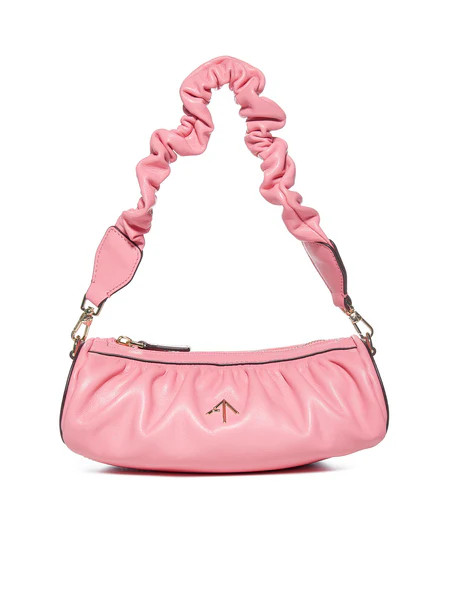 Manu Atelier Cylinder Zipped Mini Shoulder Bag | Cettire Global