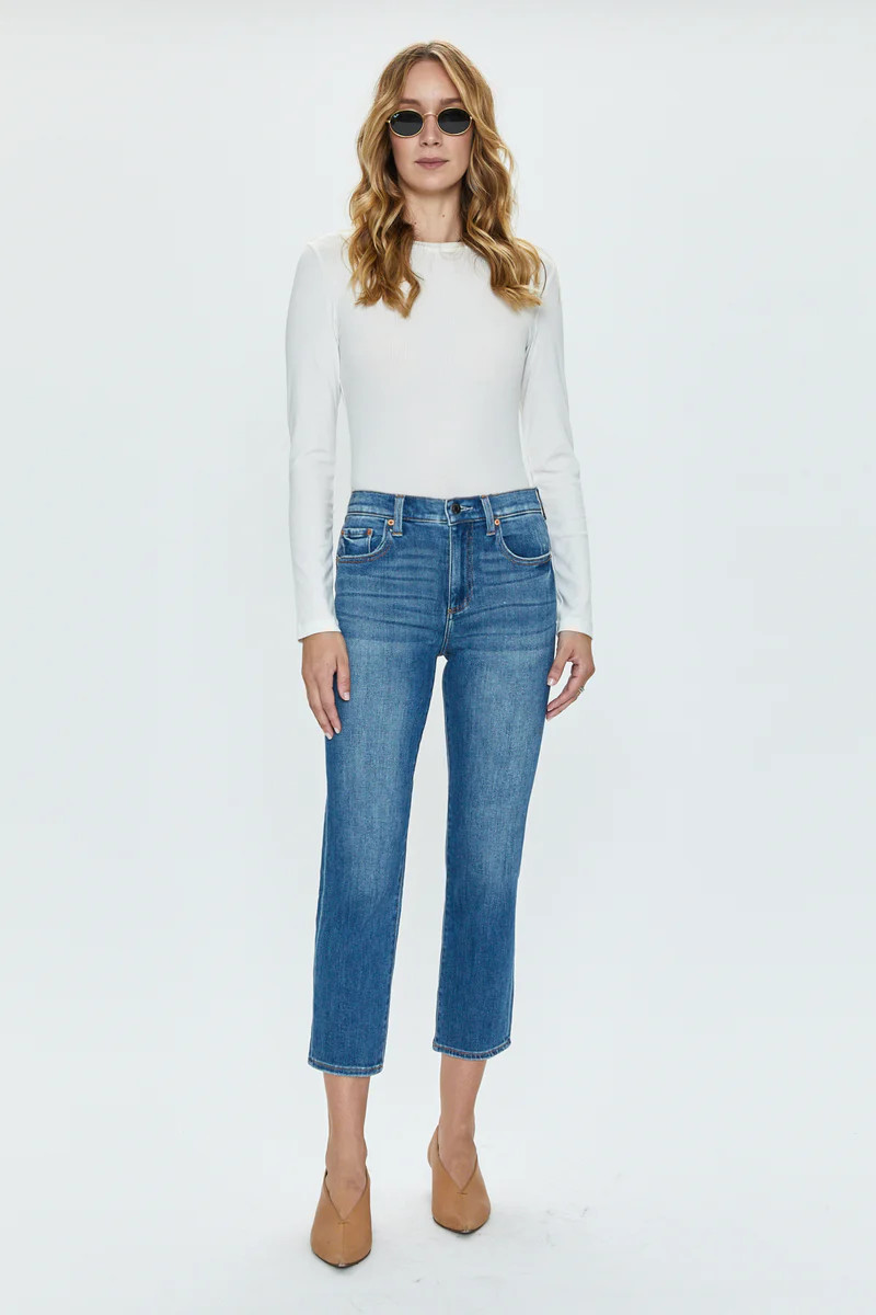 Monroe High Rise Slim Cigarette Jean - Indio | Pistola Denim