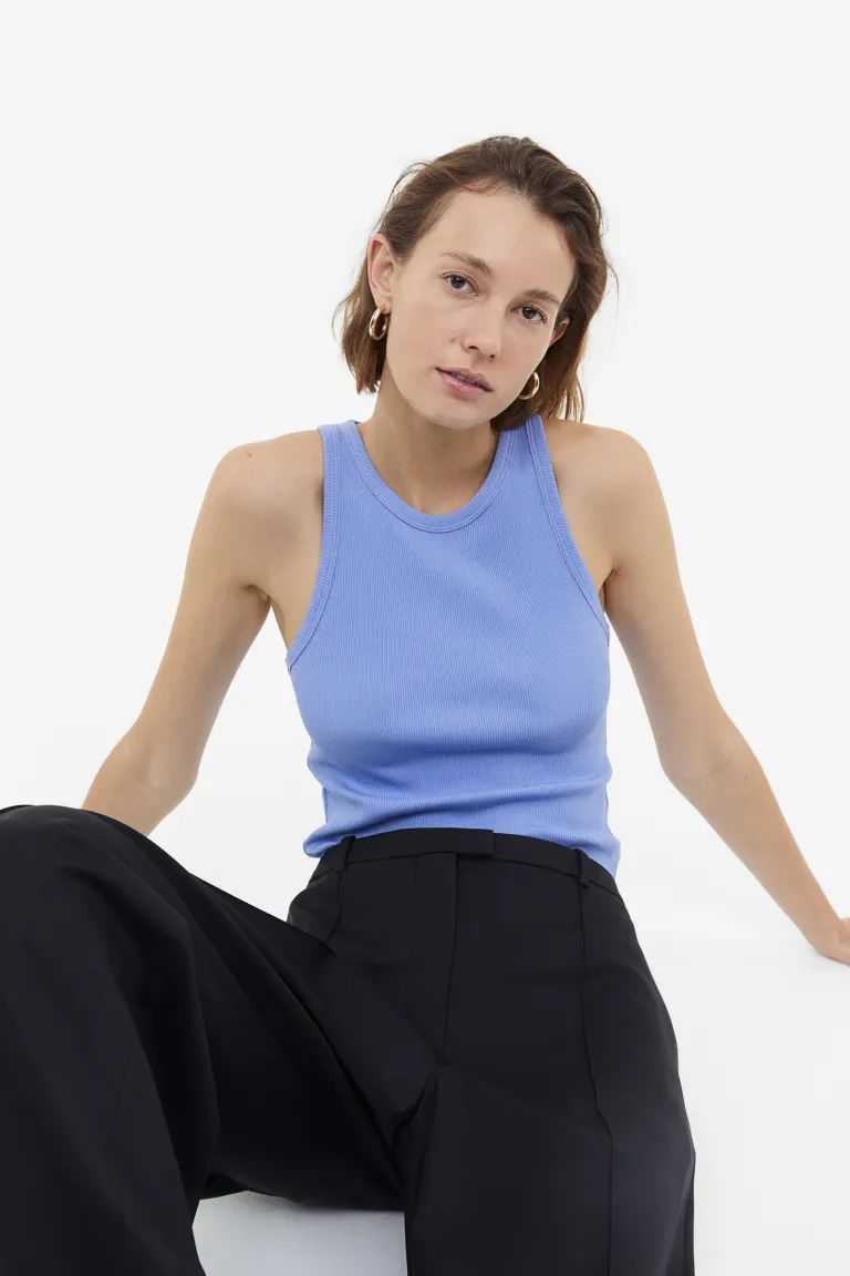 Silk-blend Tank Top | H&M (US + CA)