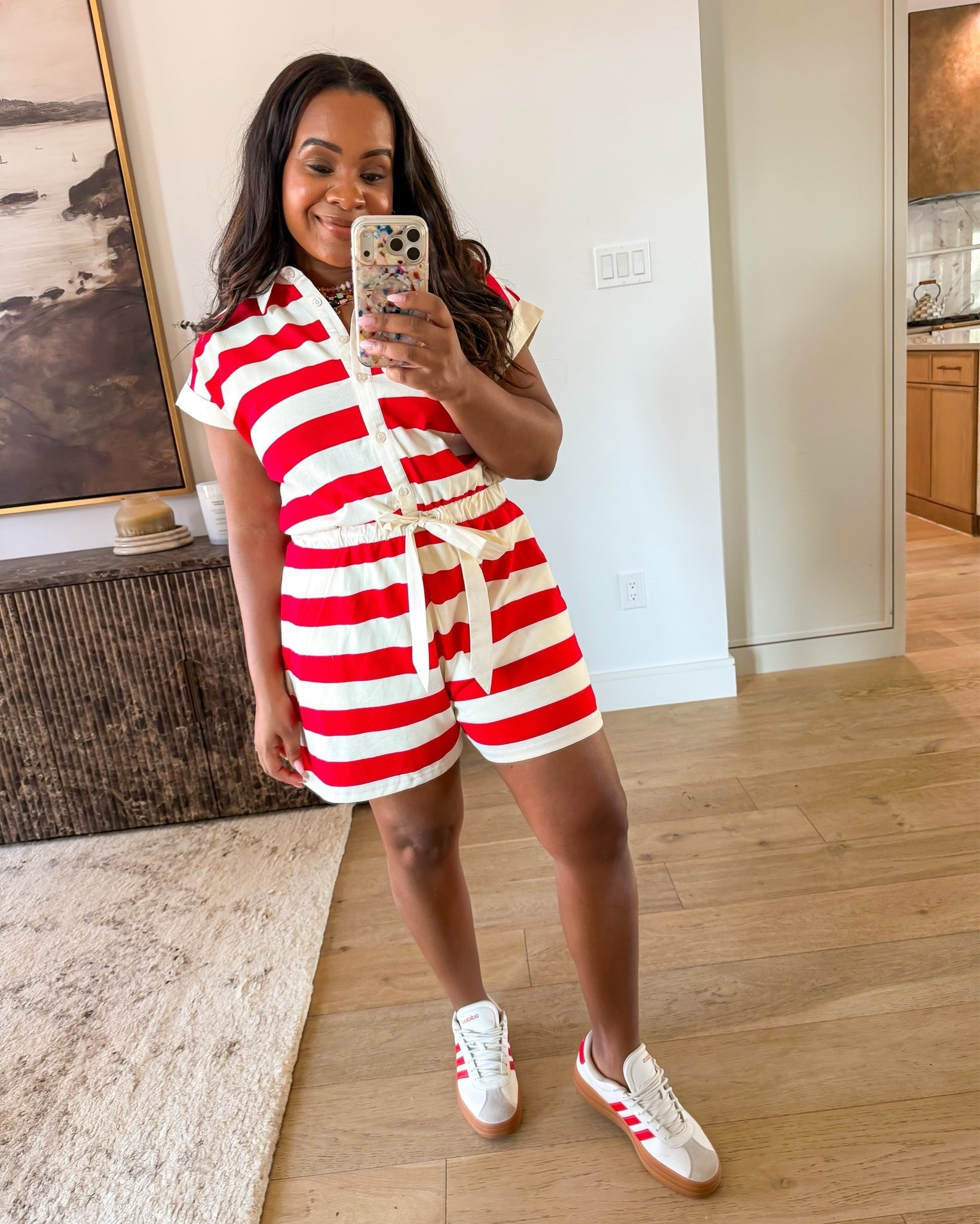 Love this romper for summer and upcoming holidays! 🤩 Use code TARYNNEWTON for 35% off! 

#LTKgrwm #LTKootd #LTKMidsize