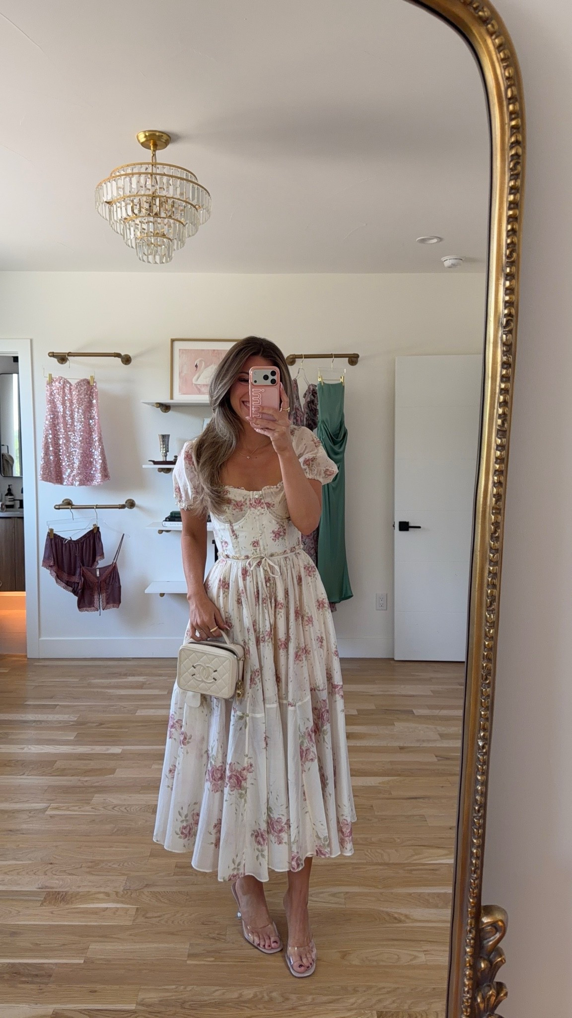 cream corset-style midi with a pink floral print, sweetheart neckline, and a tie waist summer wedding guest dress for every girl 💍💐

I’m 5’4” & wearing my usual smalls/2


summer wedding guest dresses, wedding guest dresses, cocktail dresses, semi-formal dresses, black tie wedding guest dresses, destination wedding guest dresses, garden party dresses, wedding guest outfit ideas

#LTKSeasonal #LTKWedding #LTKootd