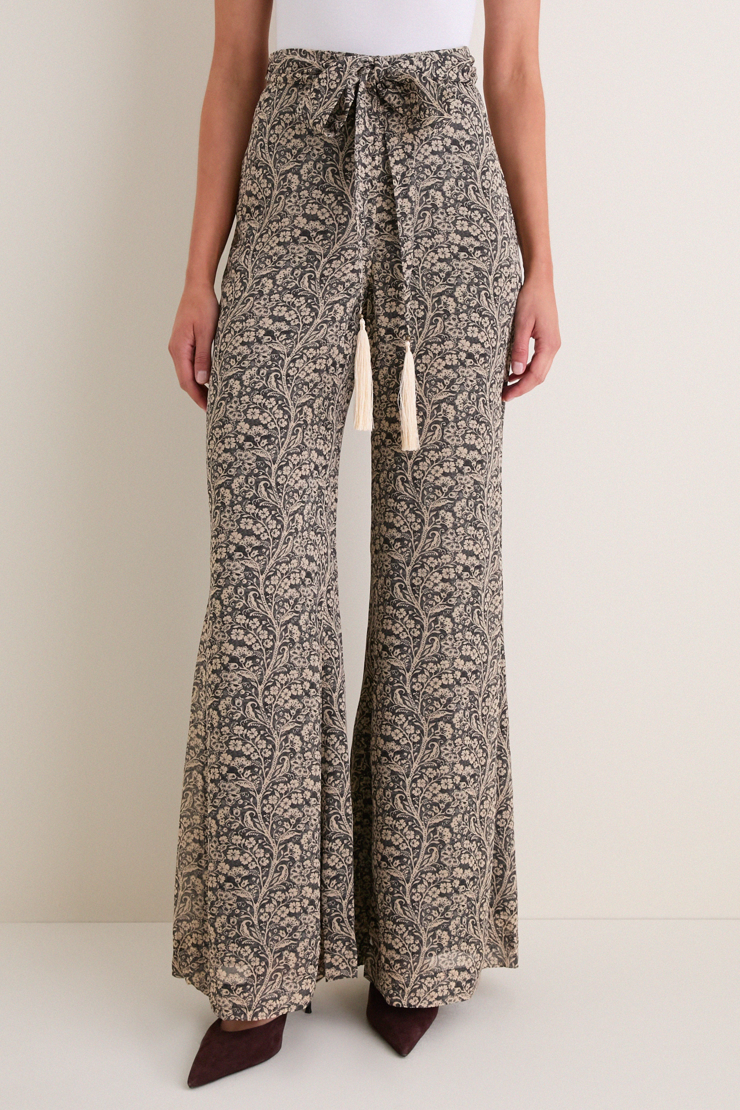 Fleur Stamp Valiant Soft Flare Pant | Tuckernuck (US)