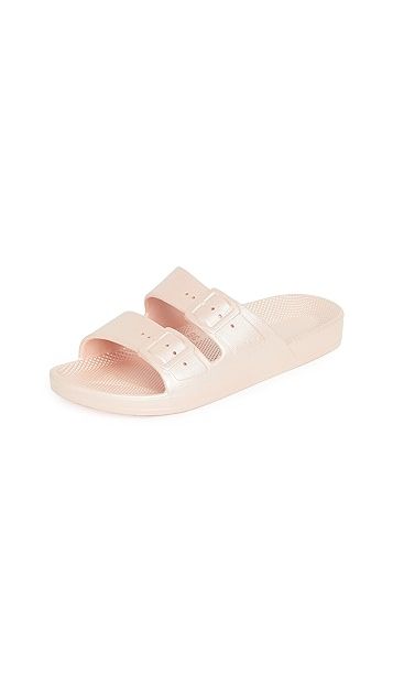 Moses Two Band Slides | Shopbop