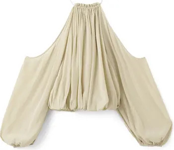 Cold Shoulder Bubble Hem Top | Nordstrom