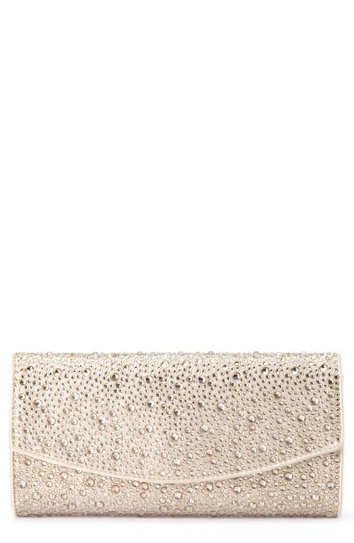 Olga Berg Emma Crystal Clutch in Champagne at Nordstrom | Nordstrom