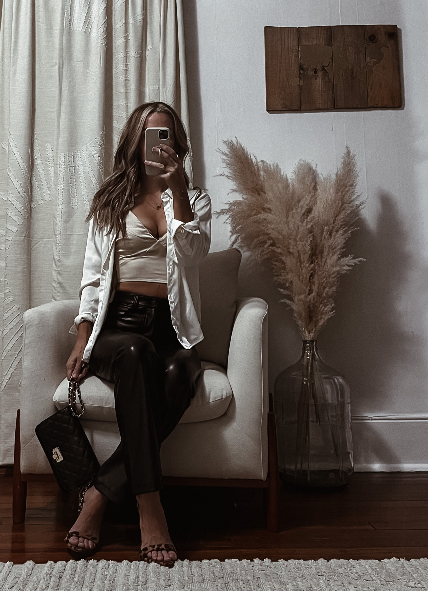 Date night by Abercrombie🖤 Paired this satin cami + shirt with these faux leather pants for an easy date night look. The pieces look great together but are also super versatile on their own 🤍 

#neutralstyle
#datenightoutfit
#falloutfits
#fauxleather


#LTKxAF #LTKstyletip #LTKsalealert