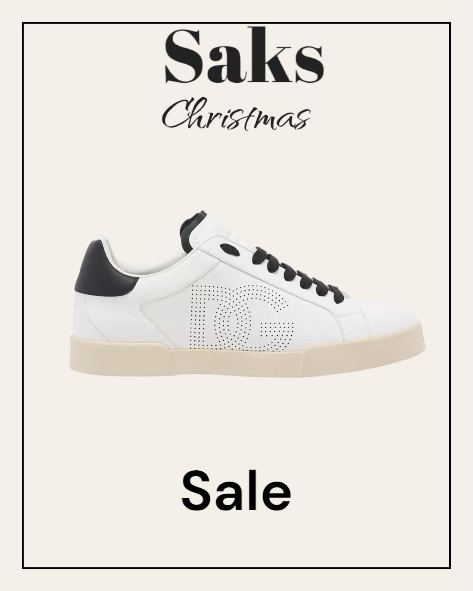 Saks sale on dolce & Gabbana sneakers
#dolce&gabbana
#designer
#sneakers

#LTKshoecrush