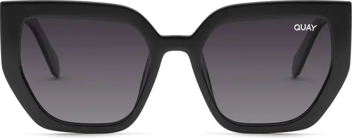 Quay Australia Contoured 45mm Polarized Cat Eye Sunglasses | Nordstrom | Nordstrom