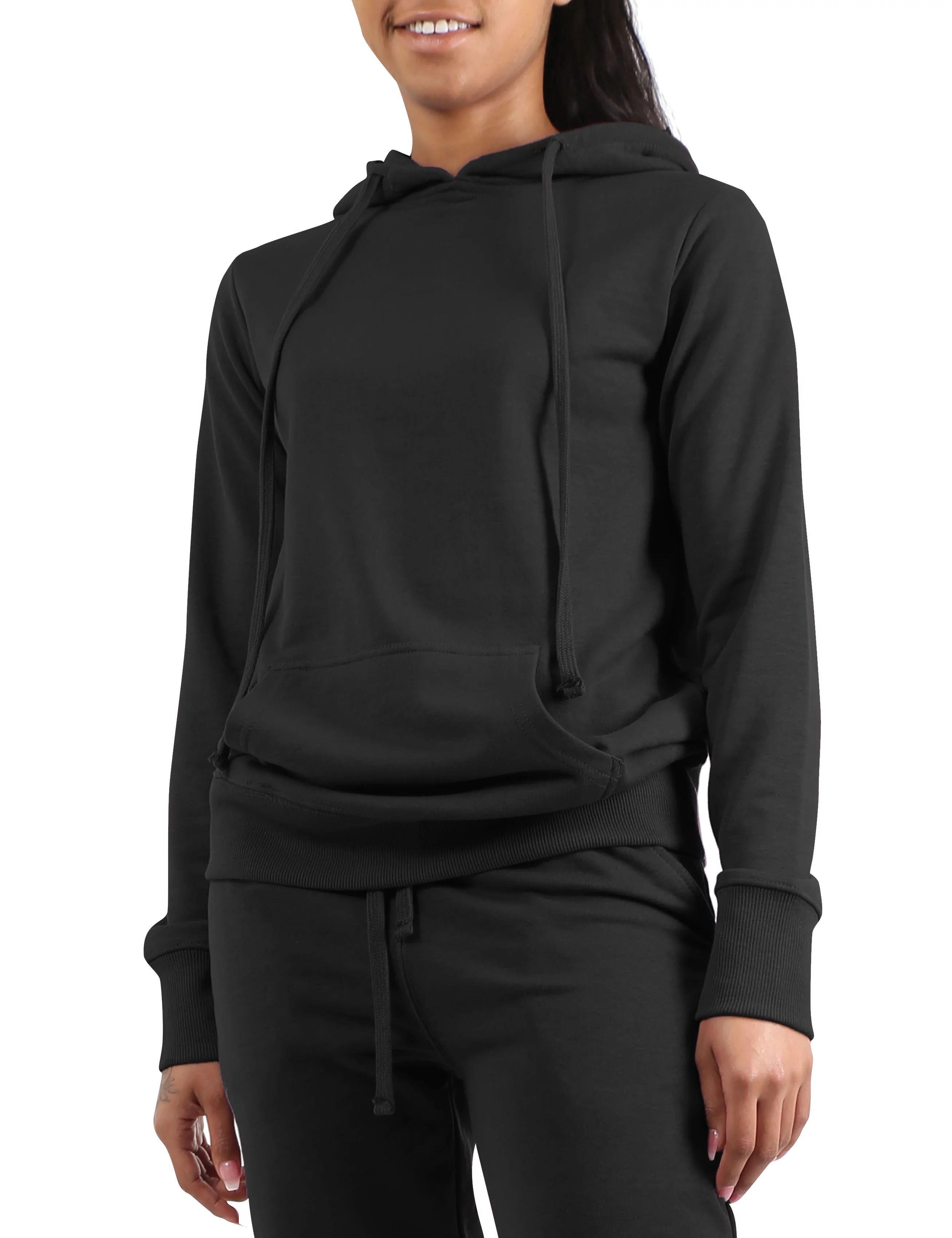 Ma Croix Womens Premium French Terry Pullover Wrinkle Resistant Hoodie | Walmart (US)