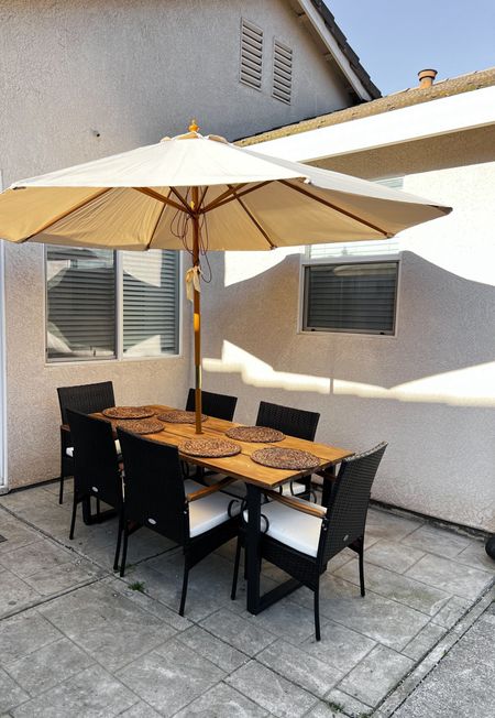 Patio set on SALE!!!

#patio #patioset #backyard #table #seasonal #sale

#LTKSeasonal #LTKfamily #LTKhome