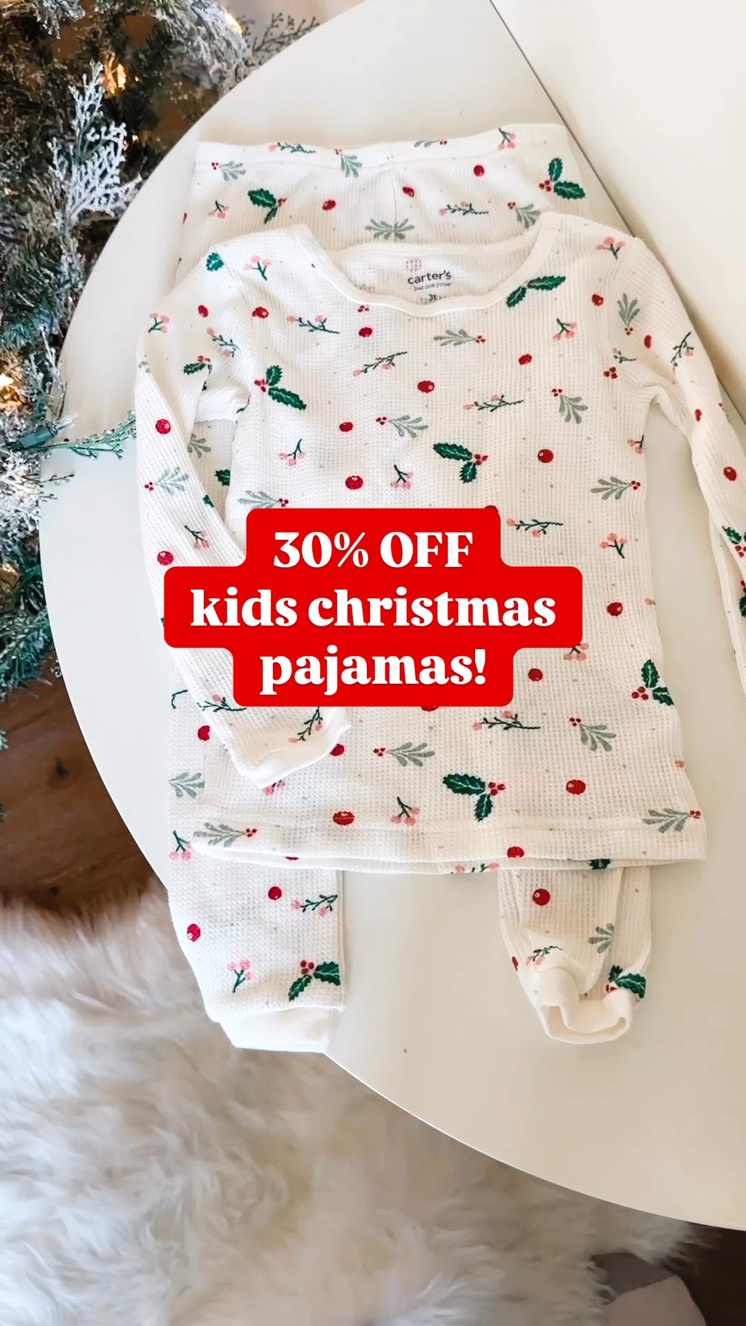 30% off kids christmas pajamas right now – making them $7 & under! run, run rudolph! 🦌♥️

#targetchristmaspajamas #kidschristmaspjs #christmasjammies #targetkids #kidsholidaypajamas #christmaspajamas #carterschristmaspajamas

#LTKBaby #LTKKids #LTKHoliday