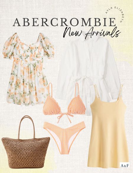 Abercrombie New Arrivals! #spring #abercrombie #sale #swim #bikini #floraldress 

#LTKSeasonal #LTKFind #LTKSale