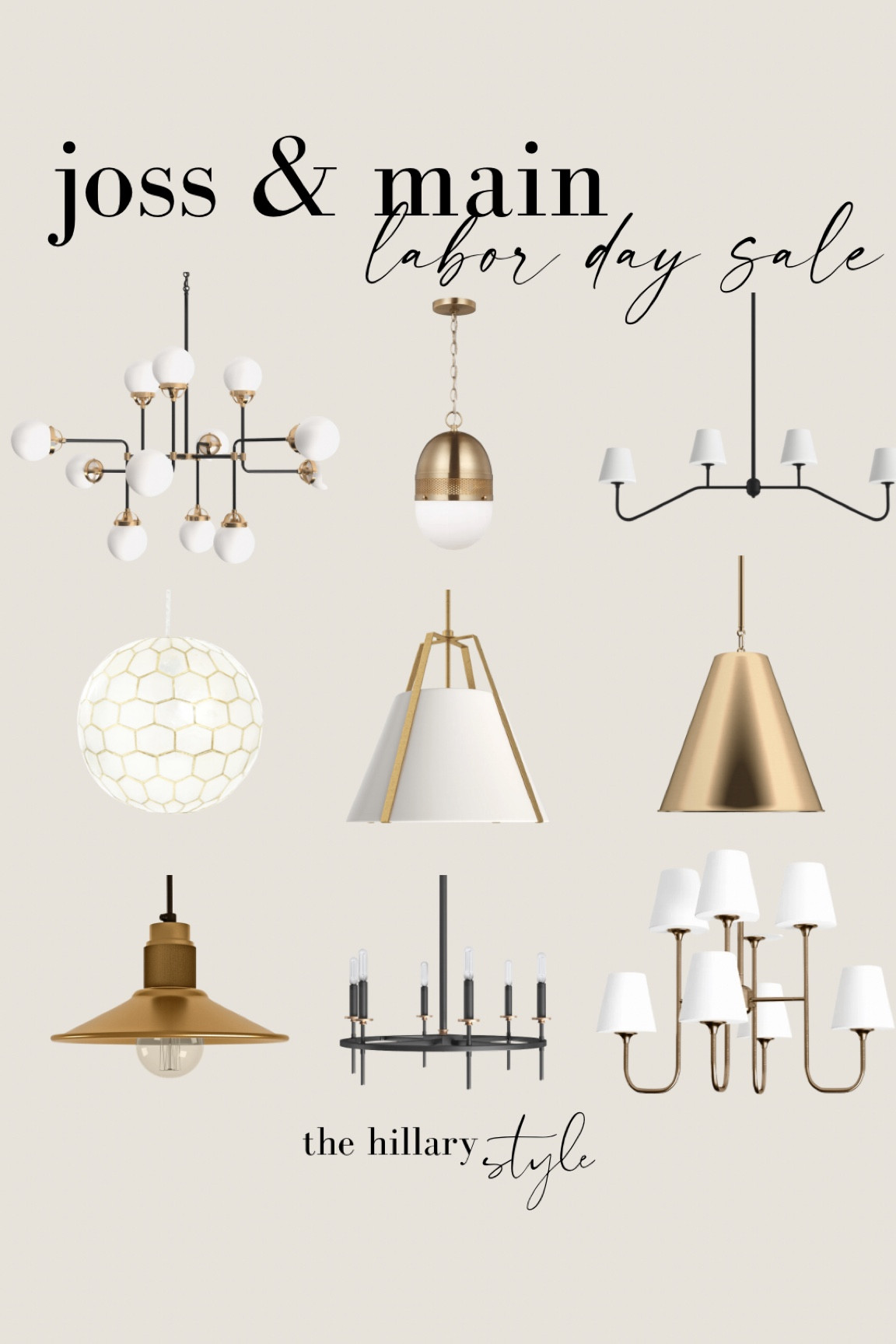 Joss and Main Labor Day Sale on Pendant lights. Stunning pieces at great prices. 

Kitchen lighting. Bathroom lighting. Pendants  

#LTKsalealert #LTKhome #LTKfamily