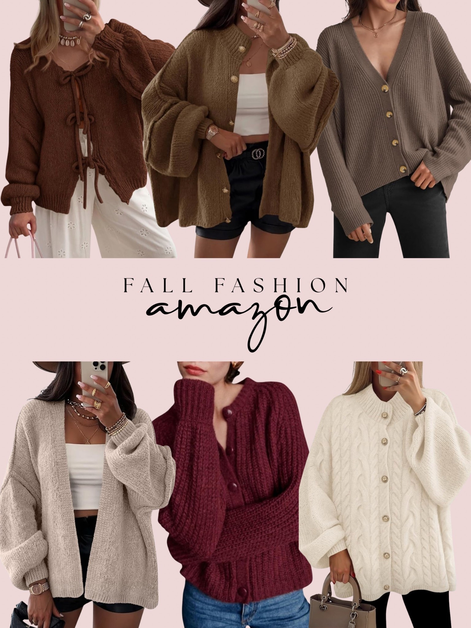 Amazon cardigans, Amazon sweaters, fall Amazon outfits, fall sweaters, fall cardigans 

#LTKSeasonal #LTKFindsUnder50 #LTKStyleTip
