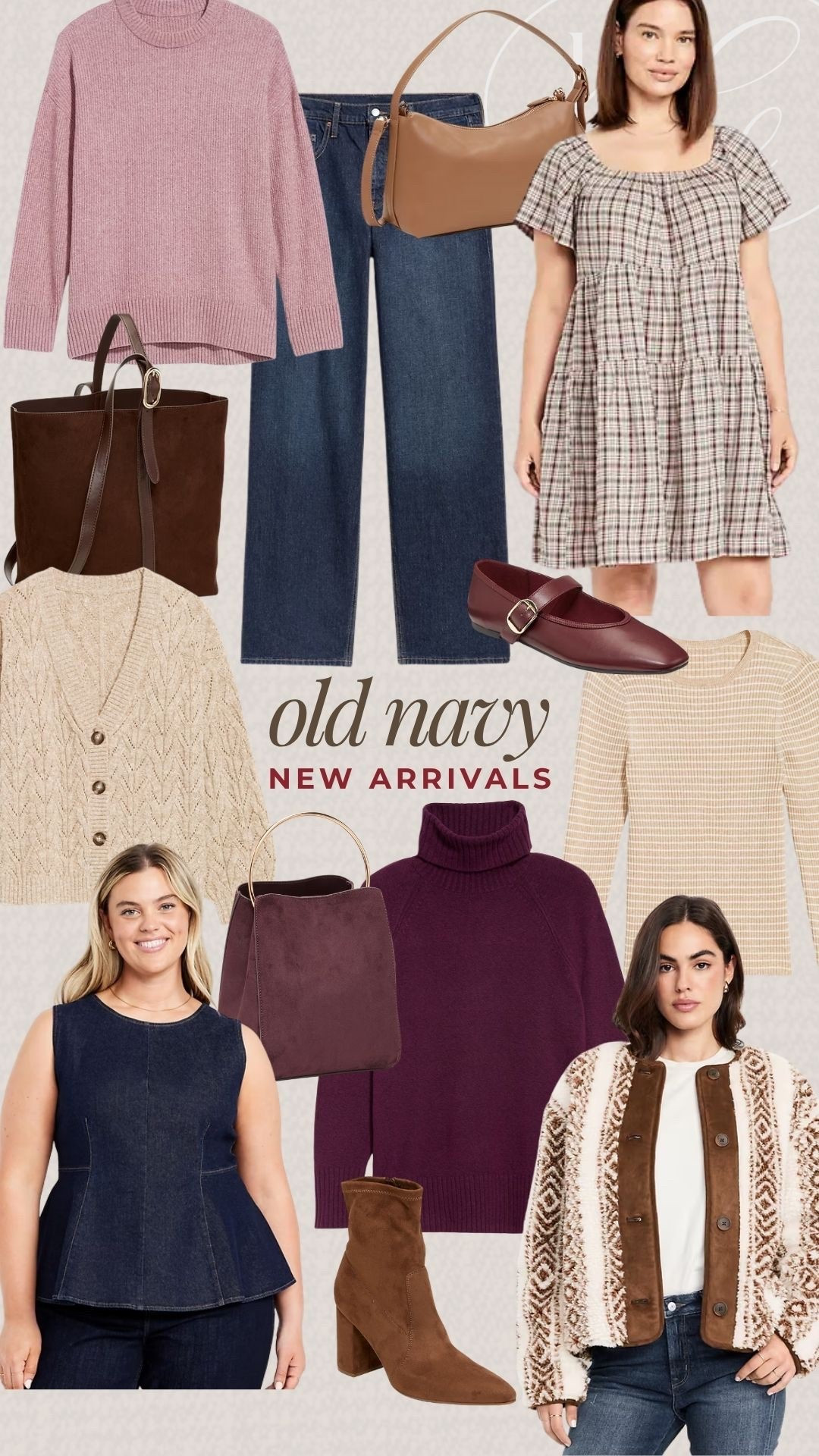 Old Navy new arrivals. Get 40% off everything when shopping online. These pieces are perfect for fall. 

#LTKSaleAlert #LTKSeasonal #LTKStyleTip