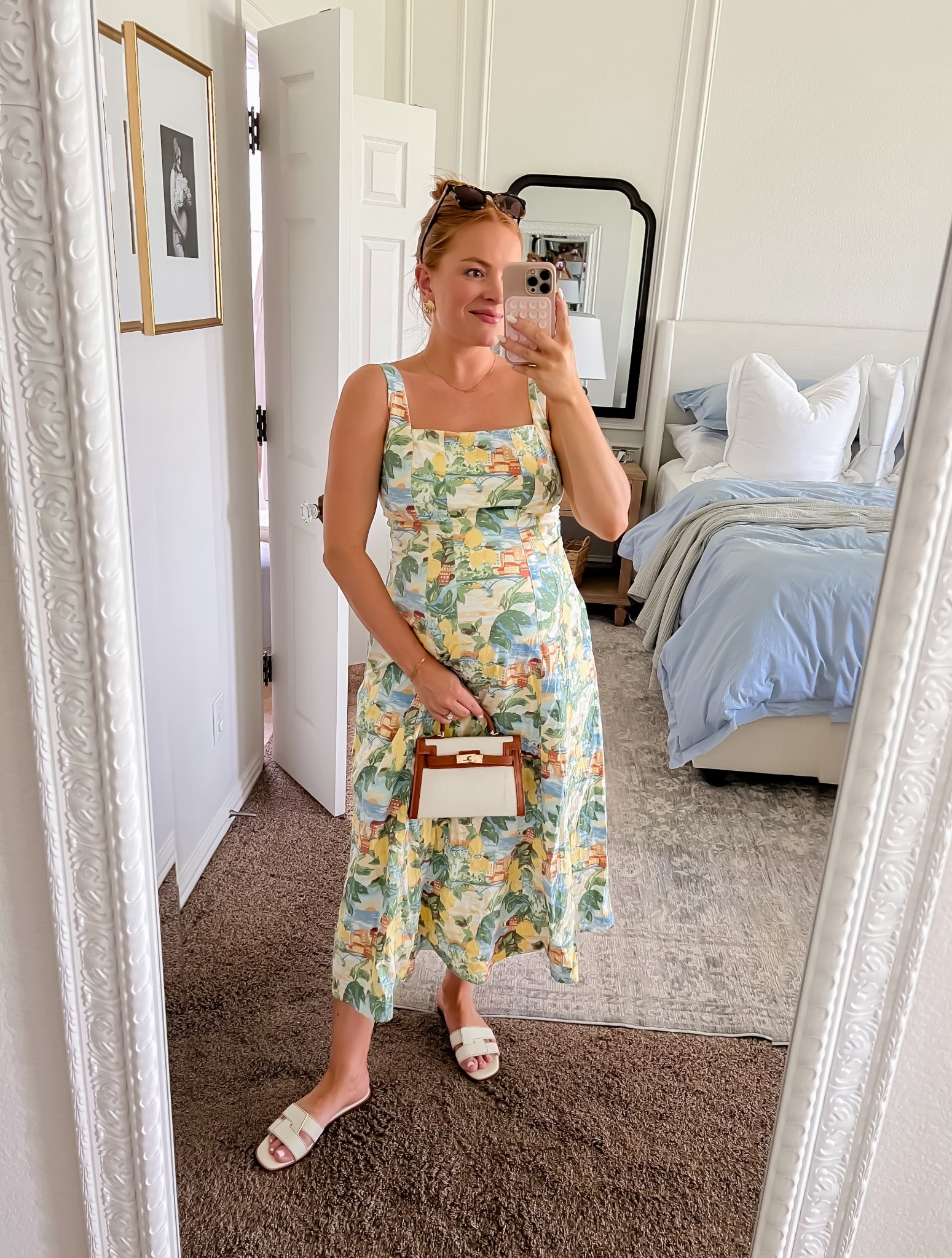 Tonight’s dinner look💛 I love the print and the style of this dress! I got a medium to fit the bumpprey

#LTKSummerEdit #LTKBump #LTKSeasonal