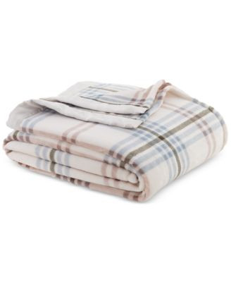 Classic Velvety Plush Blanket, Full/Queen | Macy's