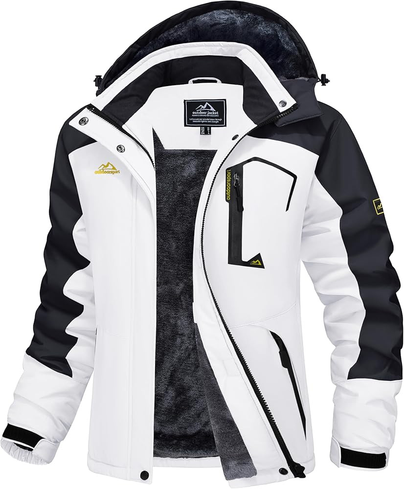 MAGCOMSEN Womens Ski Jacket Waterproof Insulated Snow Jacket Warm Windproof Winter Coats with Hoo... | Amazon (US)