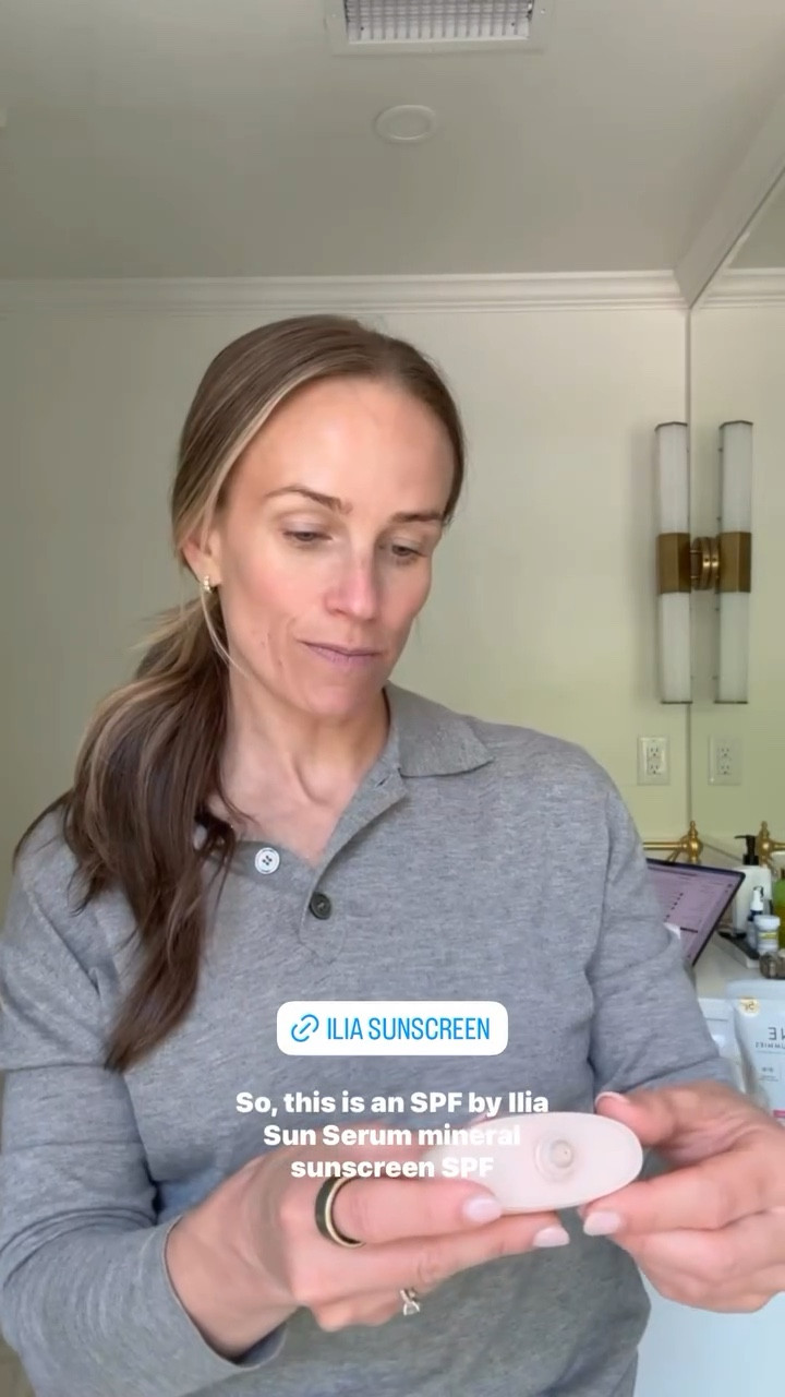 This is my first time using Ilia’s sun serum mineral SPF. Initial reaction is it feels lovely and hydrating. I also love their new concealer. It really does blur! 

#LTKgrwm #LTKstorytime #LTKselfcare