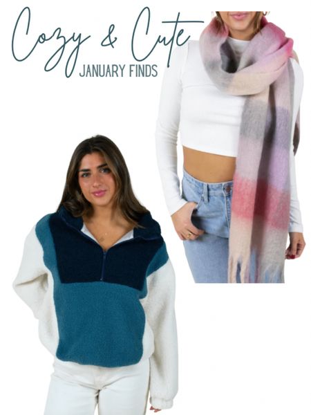 Cozy and cute january finds! January fashion finds that will keep you warm while being cute 🥰 

#LTKunder100 #LTKSeasonal #LTKstyletip