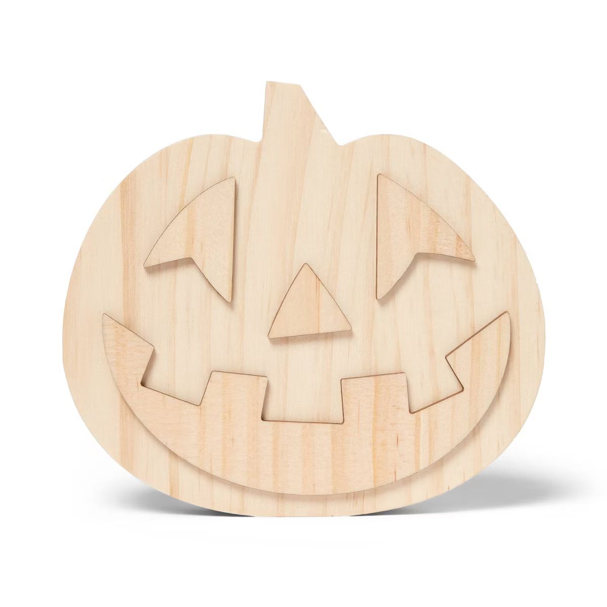 Freestanding Wood Base Jack O Lantern - Mondo Llama™ | Target