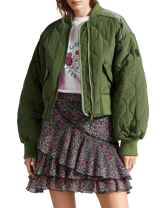 Aelexis Quilted Bomber Jacket | Bloomingdale's (US)