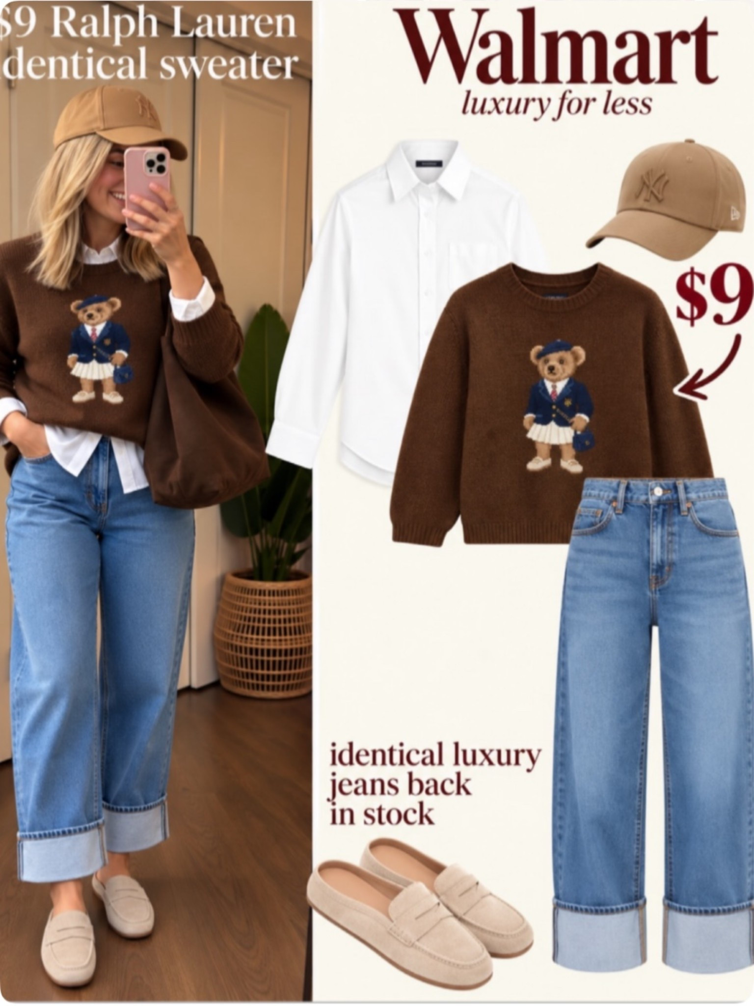 Walmart🚨✨ Walmart outfits You’ll giving Zara, Anthro + SPANX you’ll Actually Wear on Repeat! My fave jeans identical to Madewell Emmett Jean are $9 on SALE! 👖Plus $8 sweaters & dresses, $12 Fall shoes & new holiday dresses and rhinestone cardigans!
.
🛍️sizing 5’2” 135lbs. Small top medium bottom /dress
.
#walmartclearance #amazonfashionfinds #walmartfashion #walmartdeals #targetstyle 
Walmart sale, two piece sets, holiday outfit, plaid dress, rhinestone cardigan, stripe set, stripe set Walmart, two piece sets, prime day, Amazon prime day, fall outfit ideas, fall dress, fall shoes, boots, lululemon, real touch flowers, target teachers, summer dress , clearance, Walmart, resortwear, travel outfit, summer sale, Amazon and Target outfits for Women, discount codes, gifts for her, discount codes, sale,

#LTKSaleAlert #LTKPetite #LTKHome