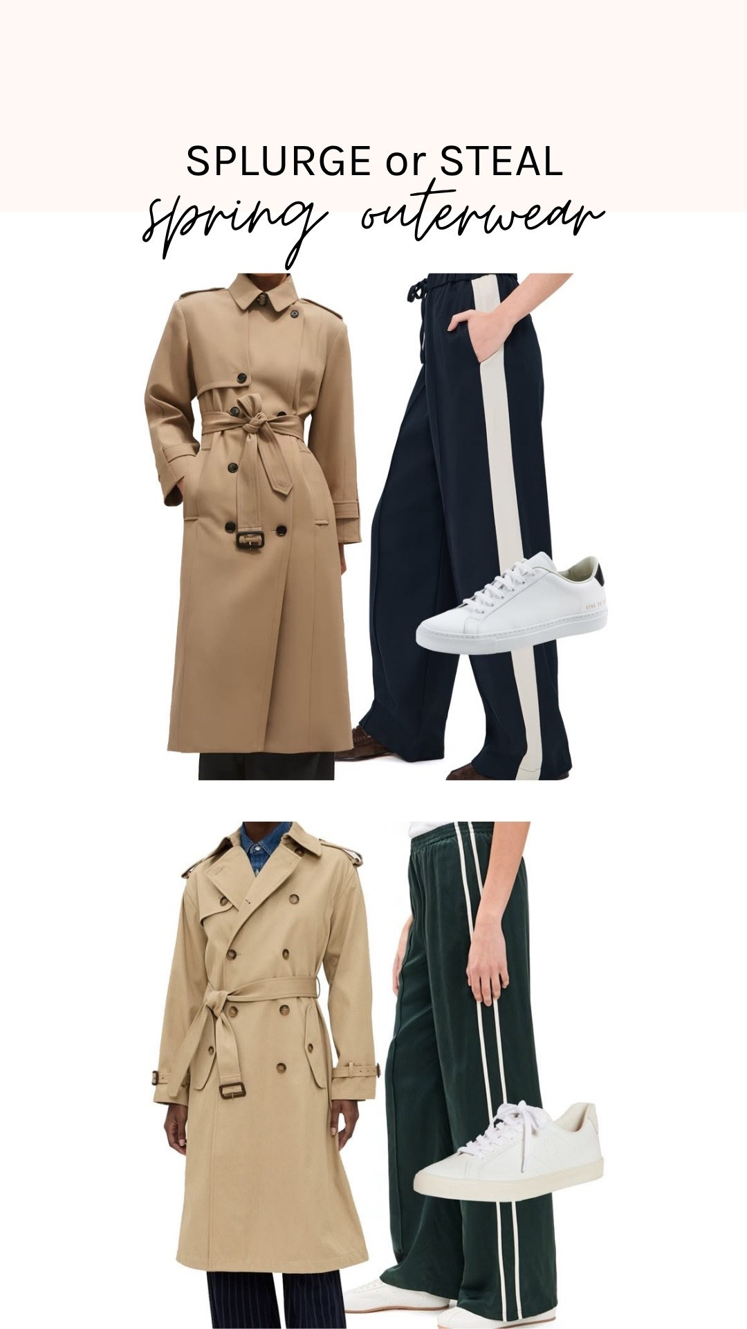 When the seasons start to blur together, transitional outerwear is the name of the game. A great jacket is a must-have—layered over knits one day and styled with lighter spring staples the next. This weekend’s picks feature stylish lightweight jackets paired with on-trend trousers and denim. Whether you’re looking for a steal or ready to splurge, you’re sure to find a look you’ll love.

#LTKootd