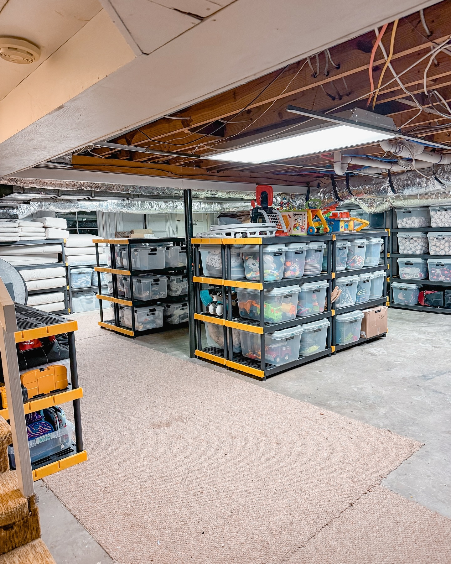 Basement = organized family command center! Not just a place where holiday decor goes to hibernate

From toy rotation systems to hand-me-down storage, tool organization to pantry backstock that’s actually accessible - your basement can hold it all without the chaos!

Are you ready for a basement transformation but can’t imagine when you’ll ever find the time? Let us take care of it for you!✨

#sortandsimplifyorganizing #basementorganization #nashvillehomeorganizing #nashvilleorganizer #nashvillemoms #organizedbasement #organizedmom