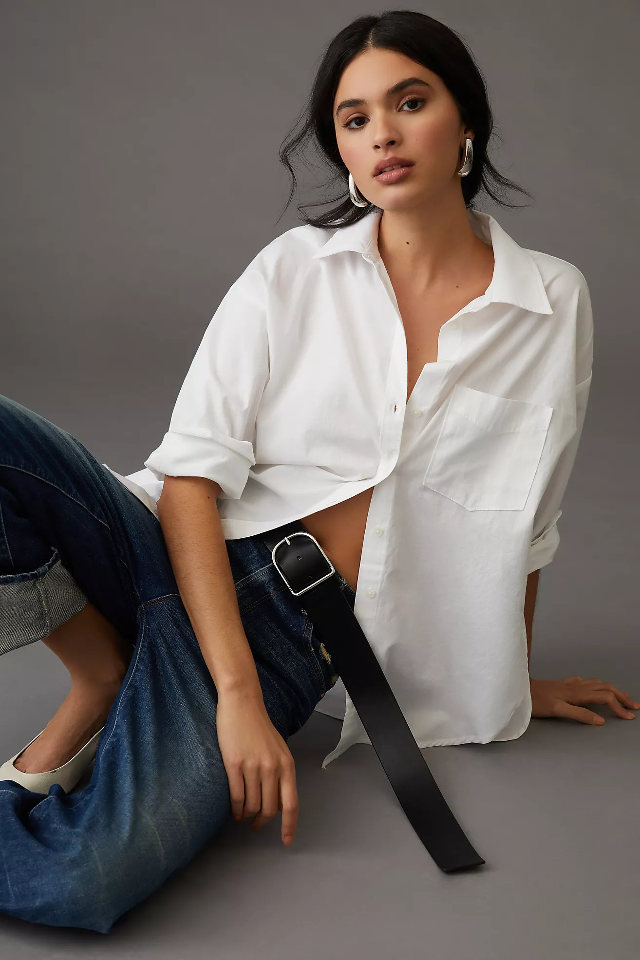 The Bennet Buttondown Shirt by Maeve | Anthropologie (US)