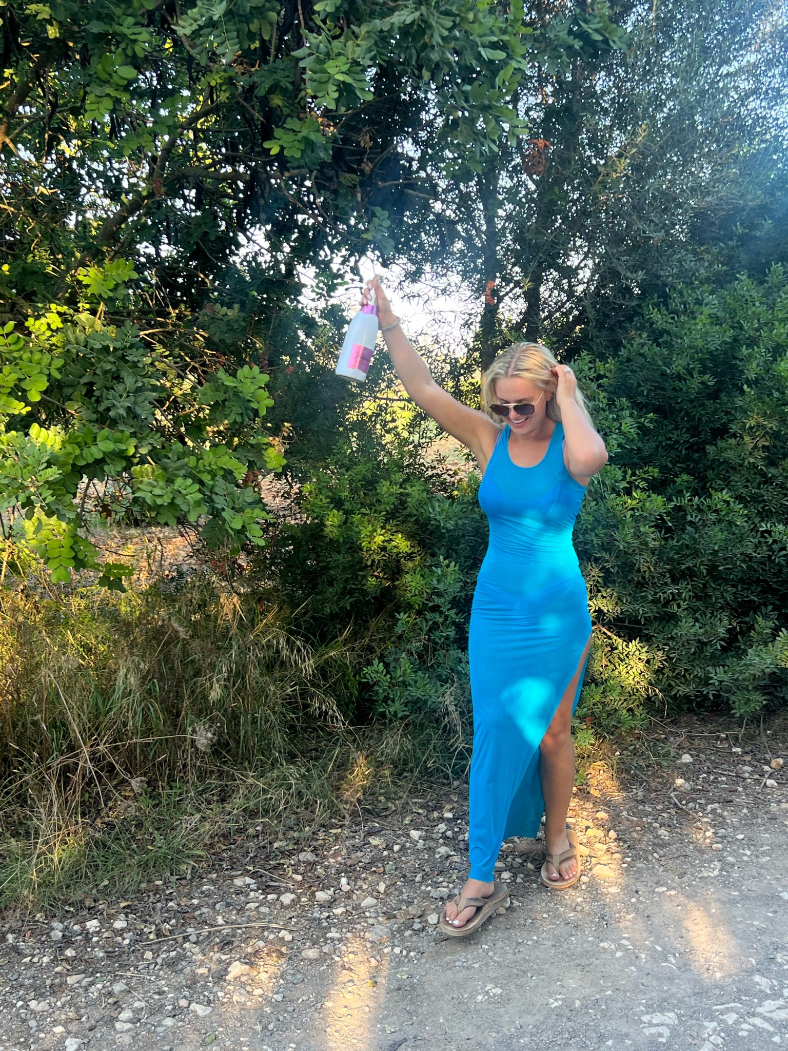 A great coverup for your next vacation! 

Unfortunately this style isn’t sold at Skims anymore but they have lots similar!