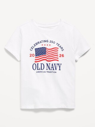 Short-Sleeve Unisex Logo-Graphic T-Shirt for Toddler | Old Navy (US)