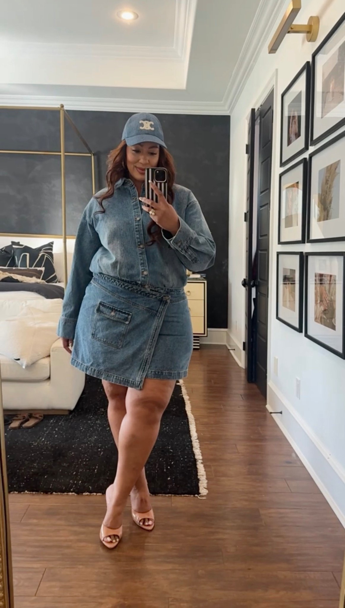 Spring denim you can wear on repeat 🤍 I love mixing high + low pieces — elevated basics with a little designer touch (this cap is the moment). Easy to style so many ways this season.


#LTKgrwm #LTKootd #LTKMidsize