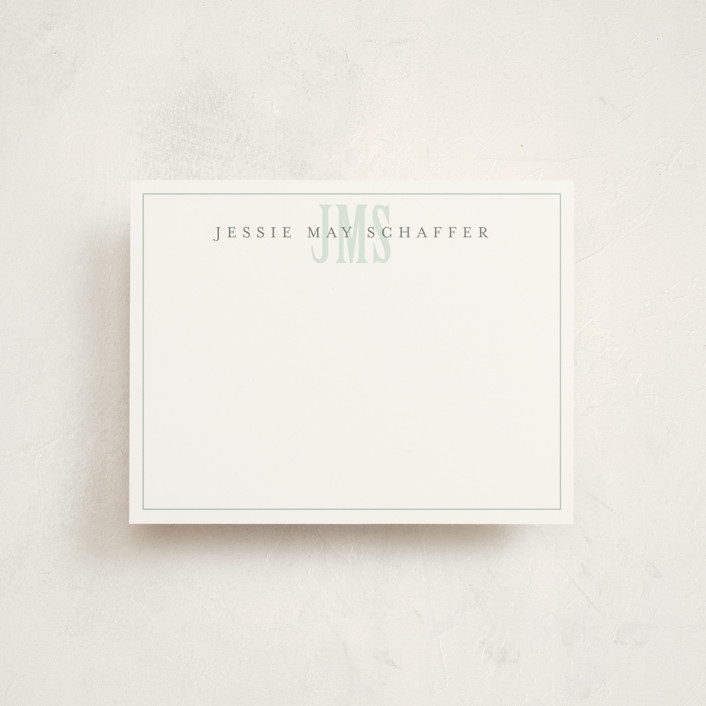 4.25" x 5.5" kids' personalized stationery | Minted